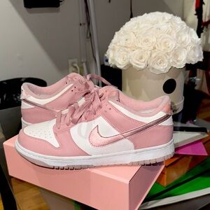 Nike Dunk Lows | Pink Velvet | Size 7